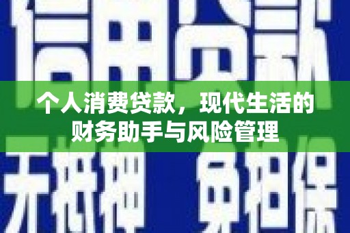 徐汇个人消费贷款，现代生活的财务助手与风险管理