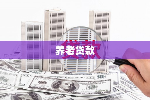 甘孜养老贷款