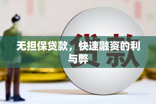 丰原无担保贷款，快速融资的利与弊