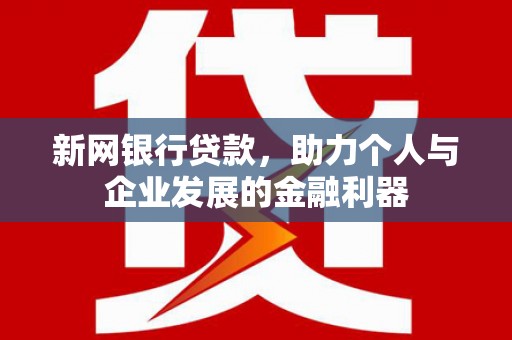 杂多新网银行贷款，助力个人与企业发展的金融利器