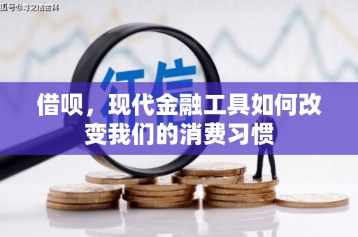 郁南借呗，现代金融工具如何改变我们的消费习惯