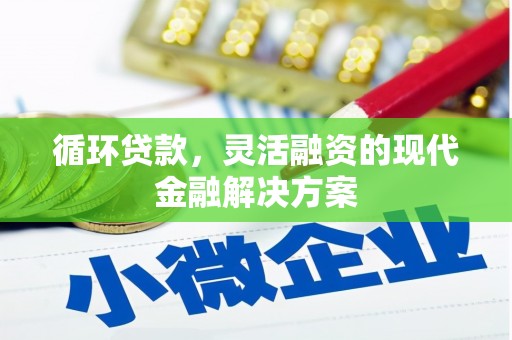 遂川循环贷款，灵活融资的现代金融解决方案