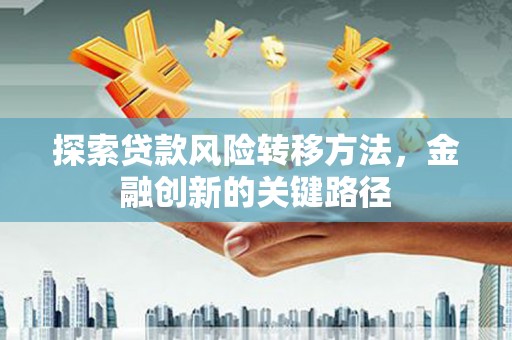 麟游探索贷款风险转移方法，金融创新的关键路径