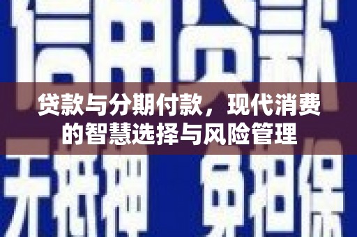 金普新区贷款与分期付款，现代消费的智慧选择与风险管理