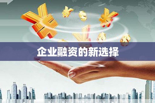 钢城企业融资的新选择