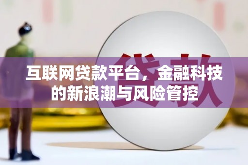 安龙互联网贷款平台，金融科技的新浪潮与风险管控